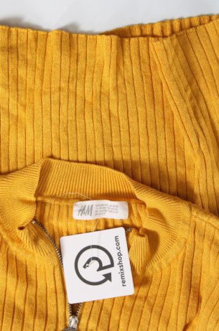 Детски пуловер H&M, Размер 10-11y/ 146-152 см, Цвят Жълт, Цена 9,69 лв.