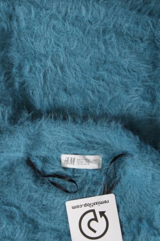 Pulover pentru copii H&M, Mărime 14-15y/ 168-170 cm, Culoare Albastru, Preț 30,76 Lei