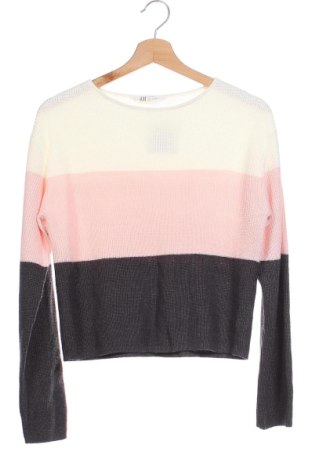 Детски пуловер H&M, Размер 14-15y/ 168-170 см, Цвят Многоцветен, Цена 10,20 лв.
