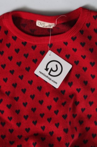 Παιδικό πουλόβερ Oviesse, Μέγεθος 9-10y/ 140-146 εκ., Χρώμα Κόκκινο, Τιμή 5,22 €