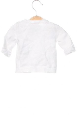 Gyerek pulóver United Colors Of Benetton, Méret 2-3m / 56-62 cm, Szín Fehér, Ár 2 581 Ft