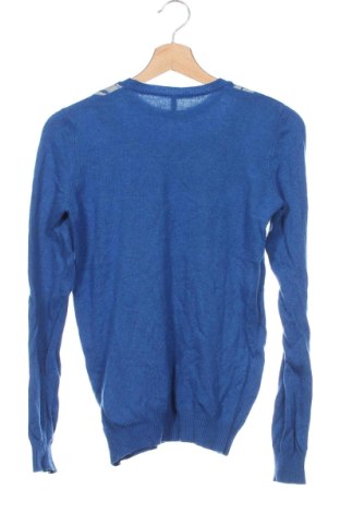 Детски пуловер United Colors Of Benetton, Размер 12-13y/ 158-164 см, Цвят Син, Цена 11,44 лв.