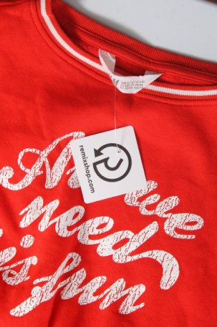 Kinder Sweatshirts H&M, Größe 6-7y/ 122-128 cm, Farbe Rot, Preis 9,90 €