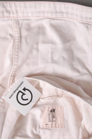 Dziecięca kurtka dżinsowa H&M, Rozmiar 13-14y/ 164-168 cm, Kolor Różowy, Cena 54,38 zł