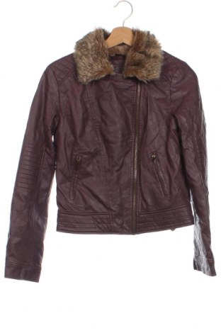 Kinder Lederjacke Here+There, Größe 12-13y/ 158-164 cm, Farbe Rot, Preis € 14,54