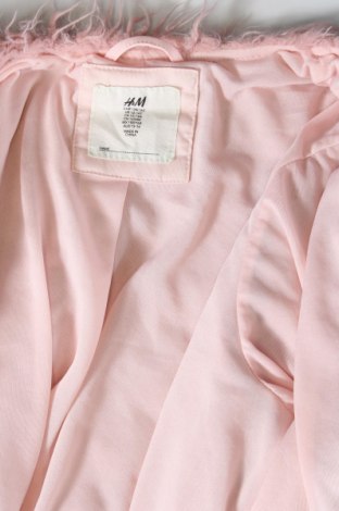 Детско палто H&M, Размер 12-13y/ 158-164 см, Цвят Розов, Цена 17,98 лв.