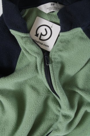 Dziecięca bluza z polaru H&M, Rozmiar 6-7y/ 122-128 cm, Kolor Zielony, Cena 30,34 zł