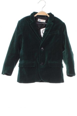 Sacou pentru copii H&M, Mărime 4-5y/ 110-116 cm, Culoare Verde, Preț 49,20 Lei