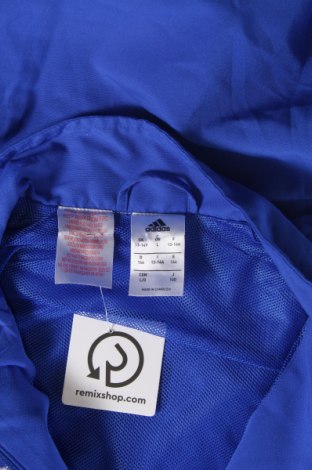Παιδικό αθλητικό πάνω φόρμα Adidas, Μέγεθος 12-13y/ 158-164 εκ., Χρώμα Μπλέ, Τιμή 10,83 €