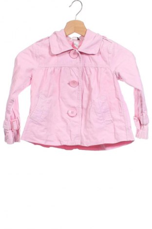 Детско яке H&M, Размер 4-5y/ 110-116 см, Цвят Розов, Цена 18,00 лв.