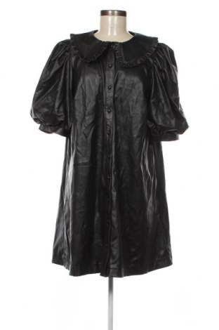Δερμάτινο φόρεμα H&M, Μέγεθος L, Χρώμα Μαύρο, Τιμή 9,87 €