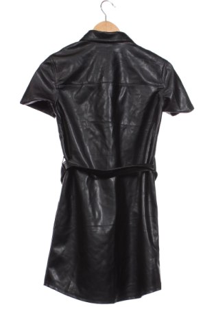 Δερμάτινο φόρεμα H&M Divided, Μέγεθος XS, Χρώμα Μαύρο, Τιμή 8,07 €