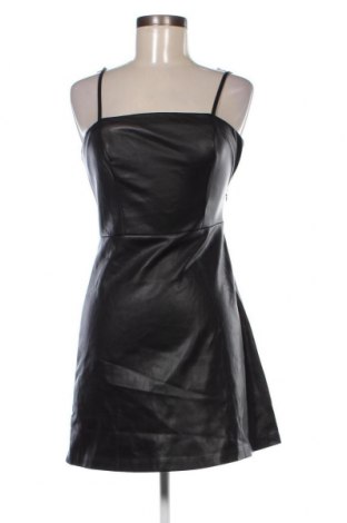 Δερμάτινο φόρεμα Mango, Μέγεθος XS, Χρώμα Μαύρο, Τιμή 9,46 €