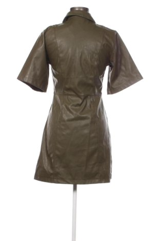 Kožené šaty  Weekday, Velikost S, Barva Zelená, Cena  298,00 Kč