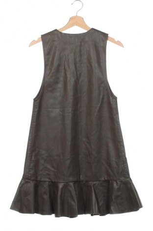 Kožené šaty  Zara, Velikost XS, Barva Zelená, Cena  557,00 Kč