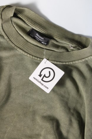 Ανδρική μπλούζα Bershka, Μέγεθος L, Χρώμα Πράσινο, Τιμή 7,05 €