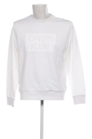 Herren Shirt Calvin Klein, Größe M, Farbe Weiß, Preis 60,72 €