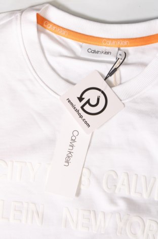 Bluză de bărbați Calvin Klein, Mărime XL, Culoare Alb, Preț 387,50 Lei