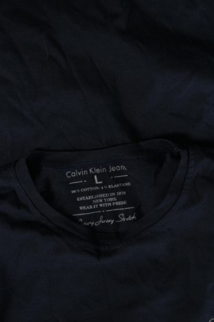 Bluză de bărbați Calvin Klein Jeans, Mărime L, Culoare Albastru, Preț 134,87 Lei