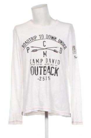 Ανδρική μπλούζα Camp David, Μέγεθος XL, Χρώμα Λευκό, Τιμή 28,21 €