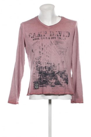 Pánské tričko  Camp David, Velikost M, Barva Popelavě růžová, Cena  765,00 Kč