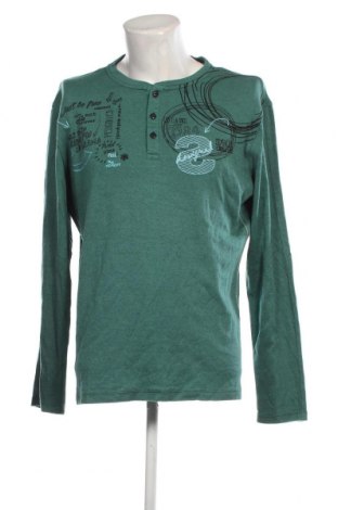 Ανδρική μπλούζα Desigual, Μέγεθος XL, Χρώμα Πράσινο, Τιμή 29,69 €