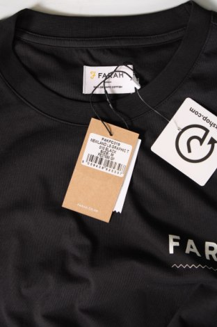 Herren Shirt Farah, Größe M, Farbe Schwarz, Preis € 55,67