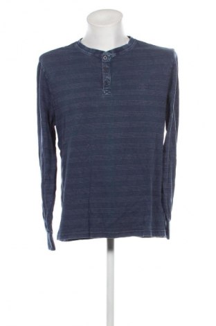 Ανδρική μπλούζα Globe Trotter, Μέγεθος M, Χρώμα Μπλέ, Τιμή 6,46 €