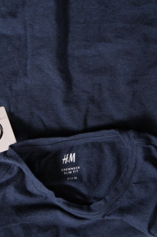 Ανδρική μπλούζα H&M, Μέγεθος M, Χρώμα Μπλέ, Τιμή 5,84 €