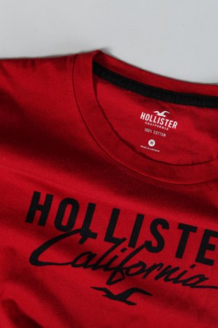 Bluză de bărbați Hollister, Mărime M, Culoare Roșu, Preț 112,17 Lei