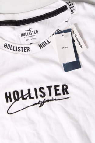 Мъжка блуза Hollister, Размер M, Цвят Бял, Цена 31,00 лв.