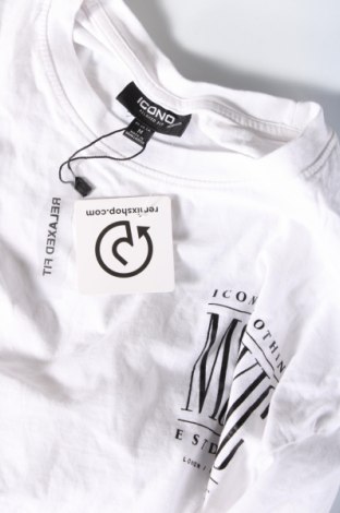Ανδρική μπλούζα ICONO, Μέγεθος M, Χρώμα Λευκό, Τιμή 10,55 €