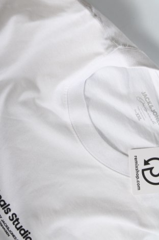Ανδρική μπλούζα Jack & Jones, Μέγεθος XXL, Χρώμα Λευκό, Τιμή 13,89 €