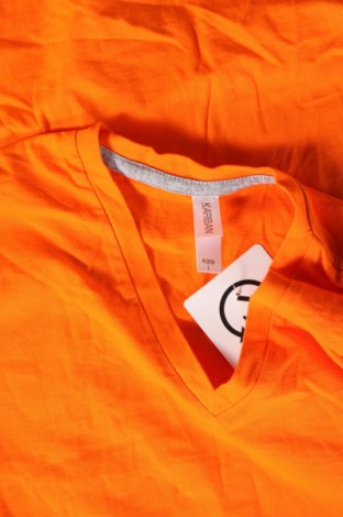 Herren Shirt Kariban, Größe L, Farbe Orange, Preis € 13,22