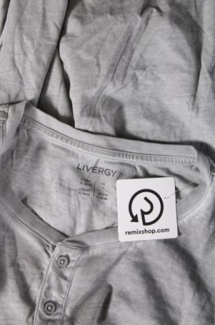 Ανδρική μπλούζα Livergy, Μέγεθος XL, Χρώμα Γκρί, Τιμή 6,46 €