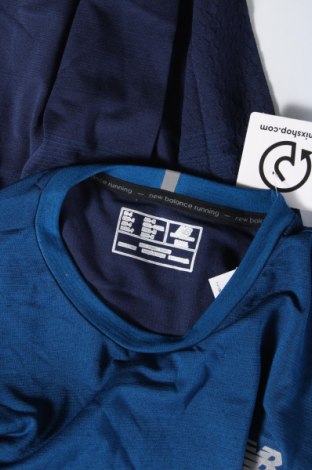 Ανδρική μπλούζα New Balance, Μέγεθος S, Χρώμα Μπλέ, Τιμή 17,86 €