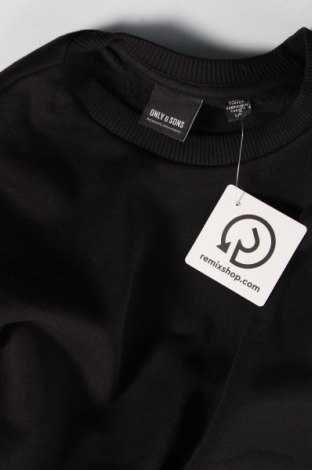 Ανδρική μπλούζα Only & Sons, Μέγεθος L, Χρώμα Μαύρο, Τιμή 9,59 €