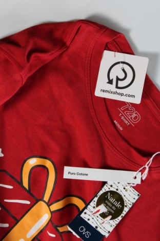 Pánske tričko  Oviesse, Veľkosť M, Farba Červená, Cena  8,79 €