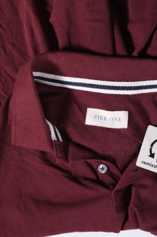 Мъжка блуза Pier One, Размер M, Цвят Червен, Цена 9,50 лв.