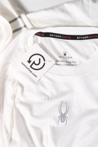 Herren Shirt Spyder, Größe S, Farbe Weiß, Preis 28,92 €