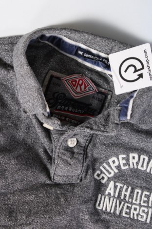 Herren Shirt Superdry, Größe M, Farbe Grau, Preis 20,49 €