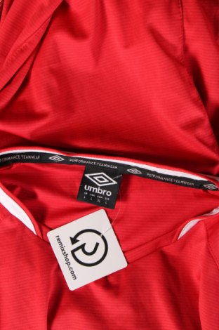 Ανδρική μπλούζα Umbro, Μέγεθος L, Χρώμα Κόκκινο, Τιμή 8,50 €