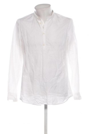 Herren Shirt Zara, Größe L, Farbe Weiß, Preis 6,14 €