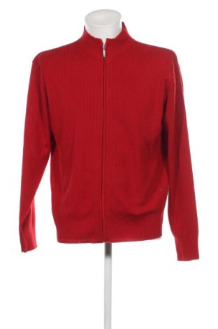 Herren Strickjacke Biaggini, Größe M, Farbe Rot, Preis 13,12 €