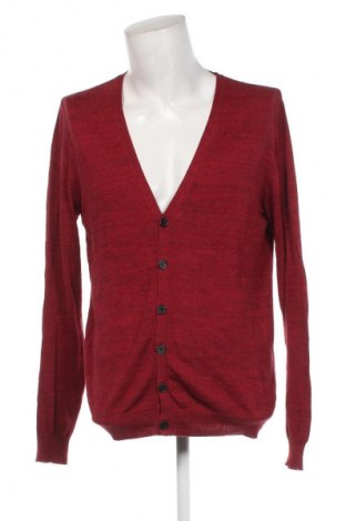 Herren Strickjacke H&M Divided, Größe L, Farbe Rot, Preis € 11,10