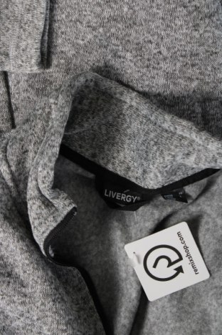 Jachetă tricotată de bărbați Livergy, Mărime L, Culoare Gri, Preț 59,14 Lei