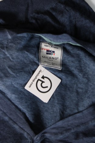 Jachetă tricotată de bărbați Milano Italy, Mărime XXL, Culoare Albastru, Preț 102,63 Lei