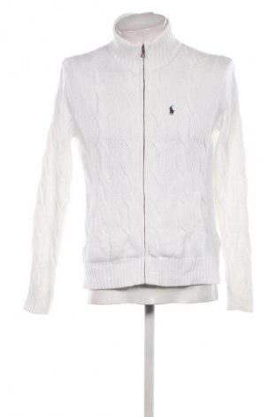 Herren Strickjacke Polo By Ralph Lauren, Größe M, Farbe Weiß, Preis 203,89 €