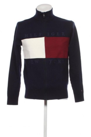 Jachetă tricotată de bărbați Tommy Hilfiger, Mărime M, Culoare Albastru, Preț 466,12 Lei