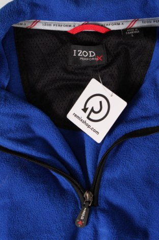 Ανδρική μπλούζα fleece Izod, Μέγεθος L, Χρώμα Μπλέ, Τιμή 7,12 €